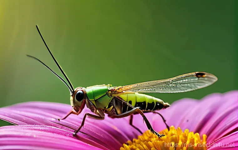 곤충 성장 단계 - **A dynamic and detailed illustration depicting various insect larvae in their active feeding and gr...
