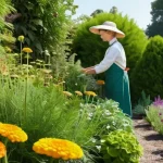 곤충 천적 활용 방법 - **Prompt 1: The Garden's Little Guardians**
"A vibrant, lush garden bathed in warm, soft sunligh...