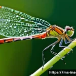 곤충의 비행 메커니즘 - **Prompt 1: The Micro-Engineering of Flight**
"A stunning macro photograph capturing a vibrant d...